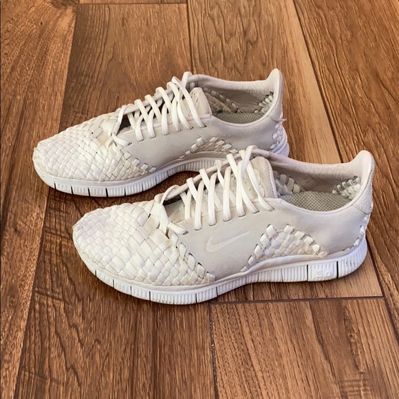 Nike Other - Nike Free Inneva Woven Triple White Shoes